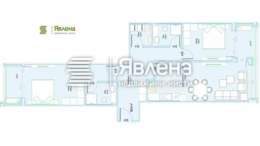 Продава 3-СТАЕН, гр. София, Малинова долина, снимка 9 - Апартаменти - 54865568