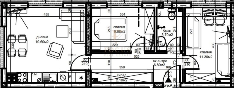 En venta  2 dormitorios Plovdiv , Jristo Smirnenski , 72 metros cuadrados | 57439326 - imagen [4]