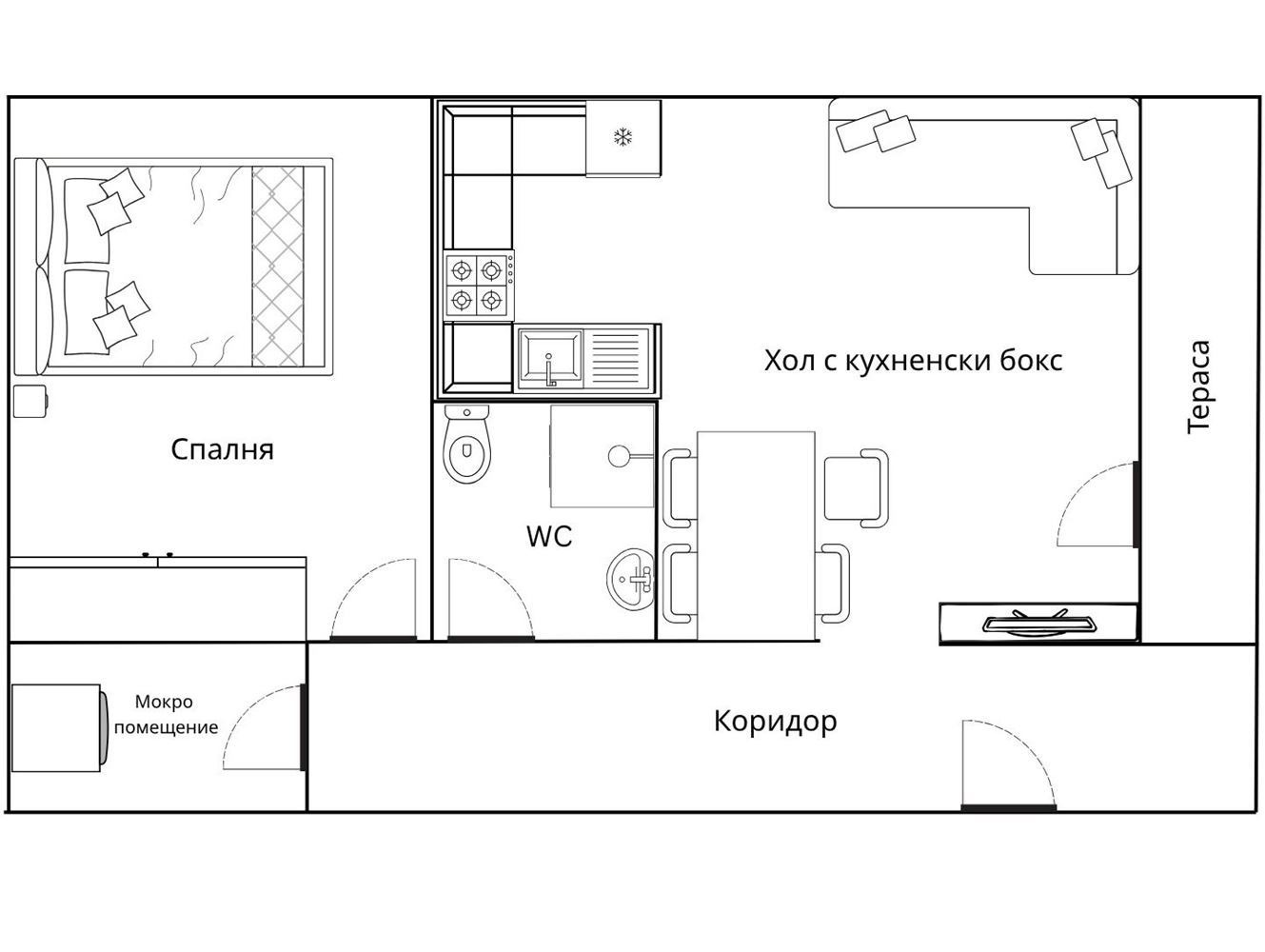Продава 2-СТАЕН, гр. София, Овча купел, снимка 16 - Апартаменти - 54147580