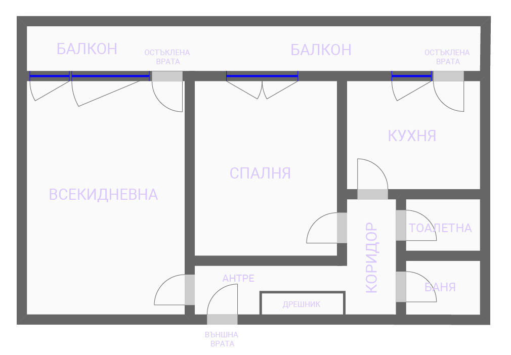 Продава 2-СТАЕН, гр. София, Гоце Делчев