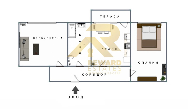 Zu verkaufen  1 Schlafzimmer Pernik , Reno , 88 qm | 43384908 - Bild [13]