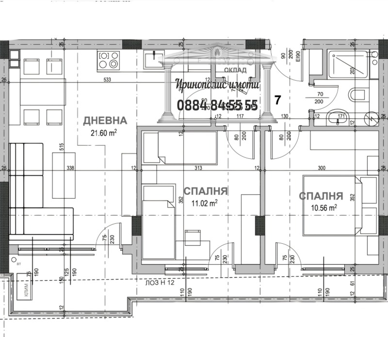 Продава 3-СТАЕН, гр. Стара Загора, Самара 3, снимка 13 - Aпартаменти - 47422073