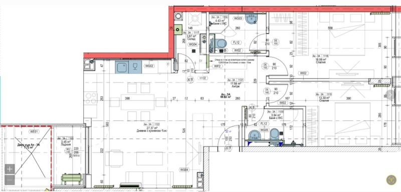 Eladó  2 hálószobás Sofia , Manastirski livadi , 116 négyzetméter | 24136196 - kép [5]