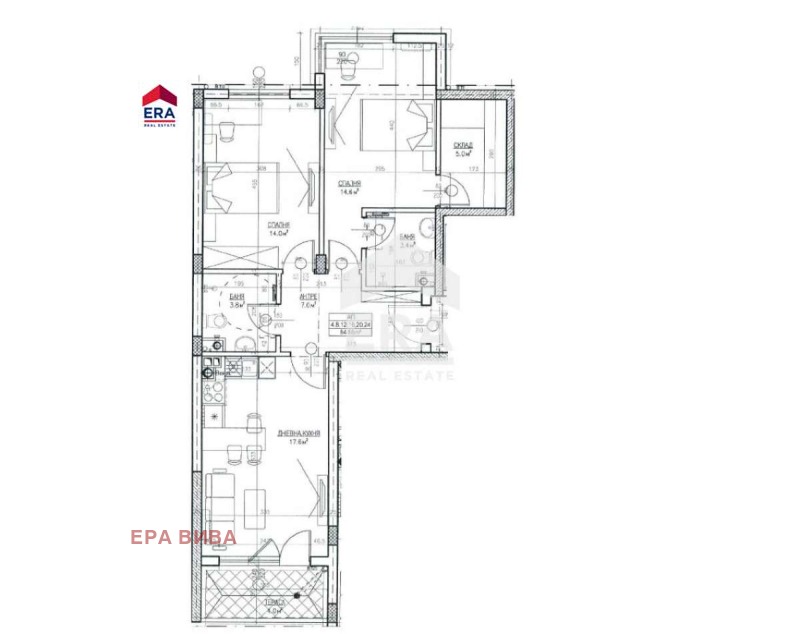 Zu verkaufen  2 Schlafzimmer Sofia , Lewski G , 99 qm | 25276744