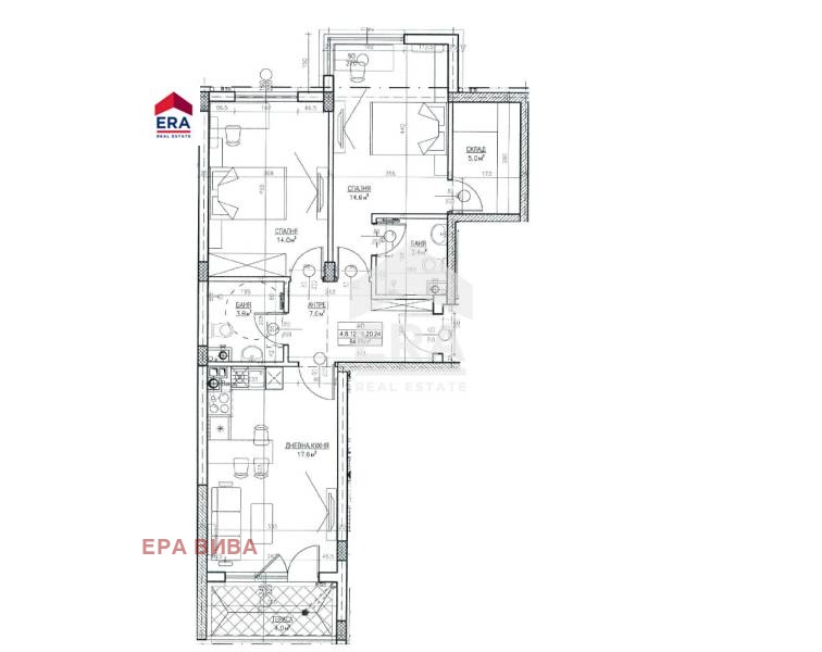 À vendre  2 chambres Sofia , Levski G , 99 m² | 25276744 - image [6]