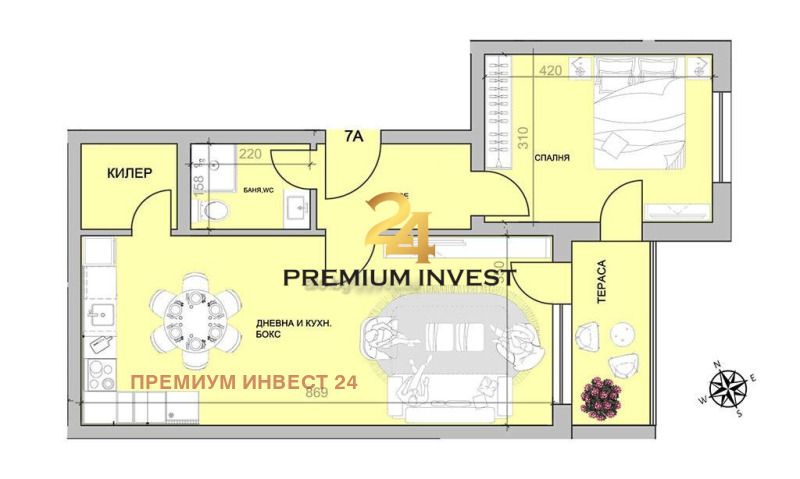 For Sale  1 bedroom Plovdiv , Hristo Smirnenski , 82 sq.m | 81184518 - image [6]