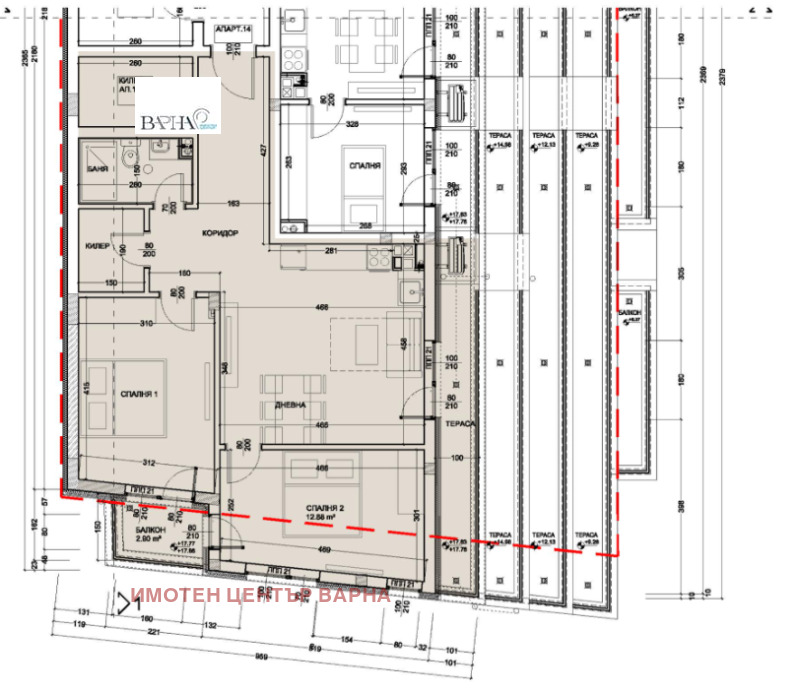 Продава 3-СТАЕН, гр. Варна, Левски 1, снимка 3 - Aпартаменти - 49200642