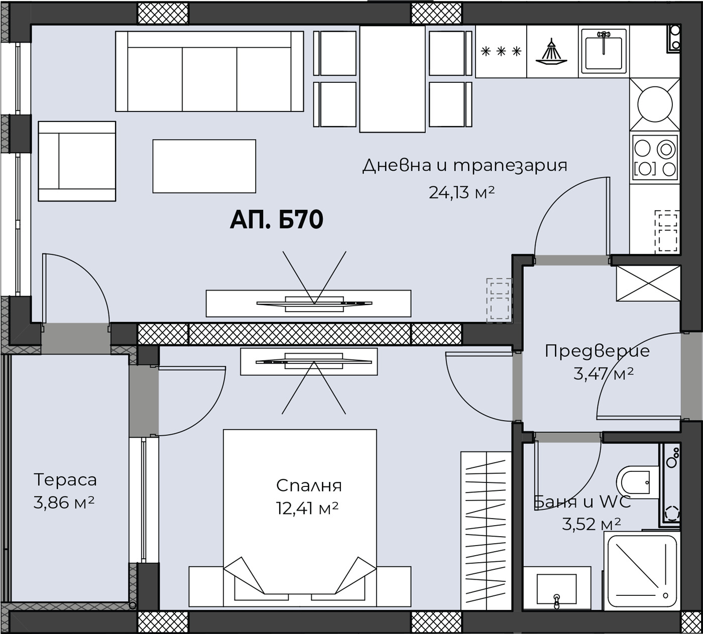 Продава 2-СТАЕН, гр. Пловдив, Христо Смирненски, снимка 7 - Апартаменти - 46458099
