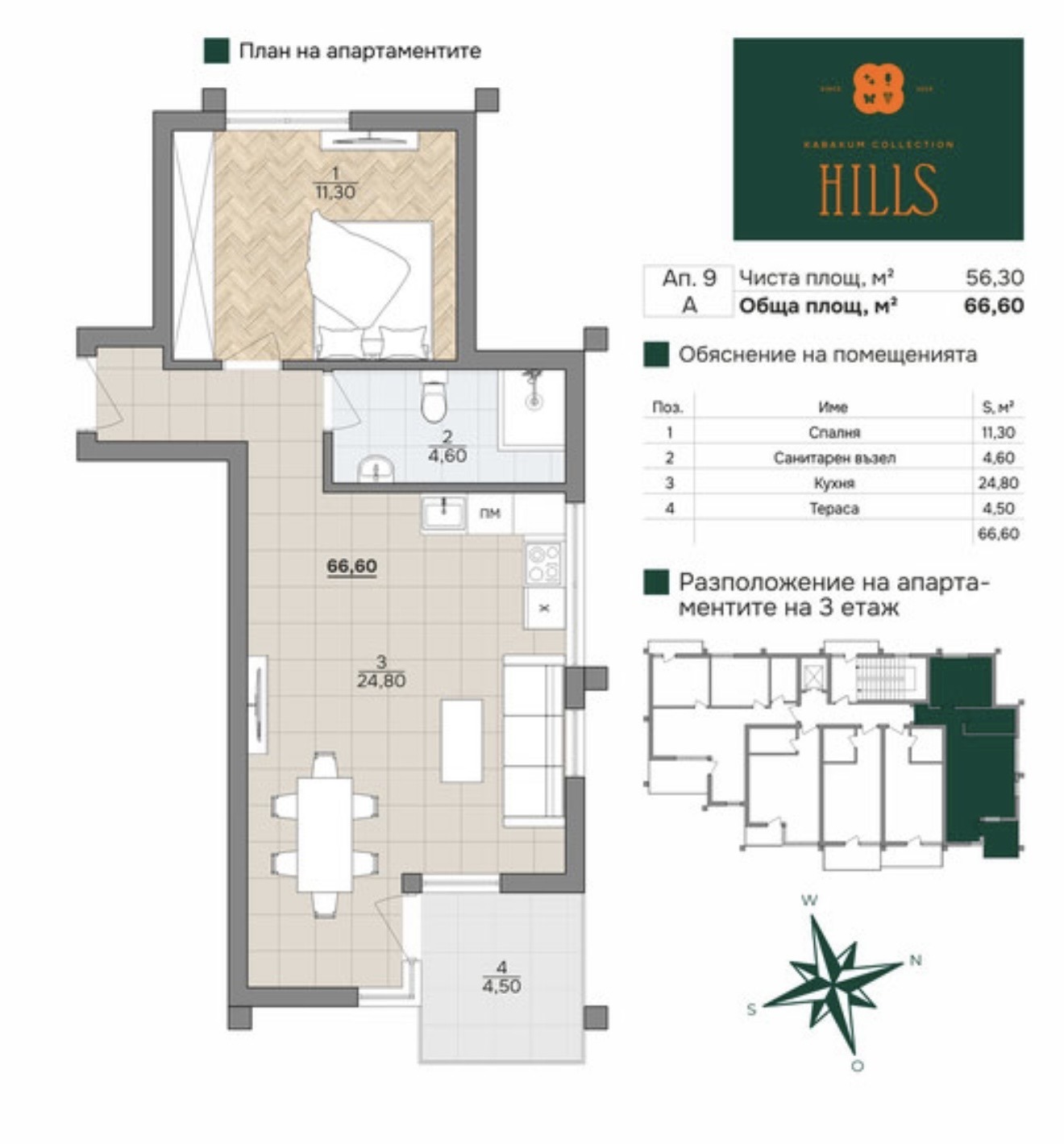 Продава 2-СТАЕН, гр. Варна, м-т Ален мак, снимка 9 - Апартаменти - 53854369