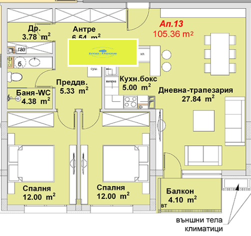 Продава  3-стаен град София , Бояна , 105 кв.м | 58817930