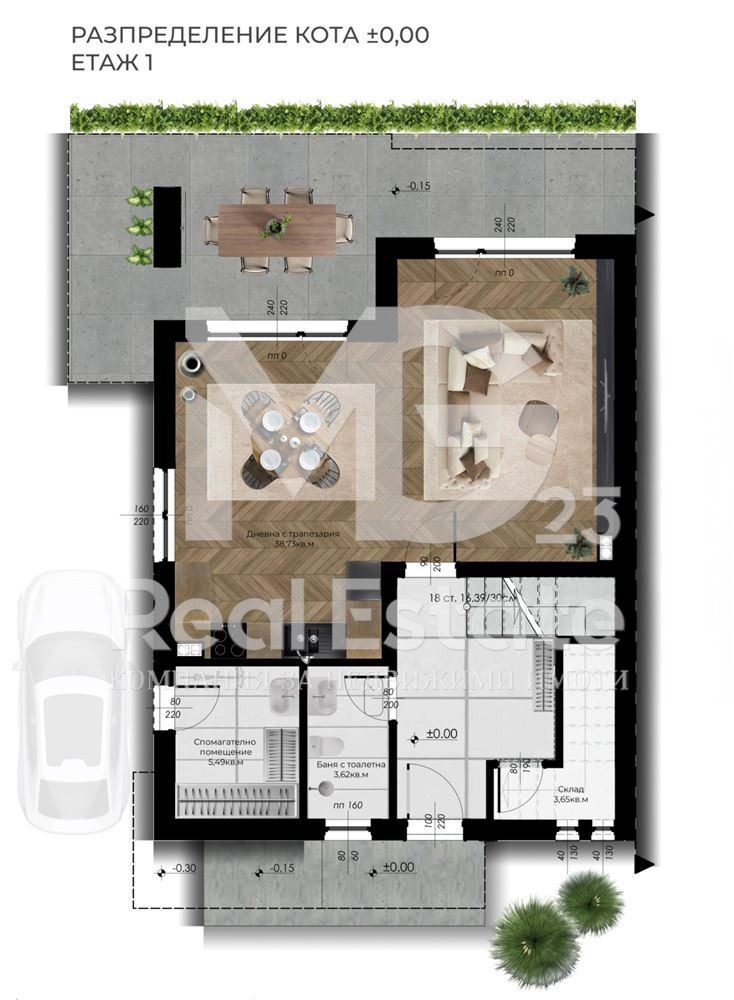 Продава КЪЩА, с. Войводиново, област Пловдив, снимка 4 - Къщи - 49634518