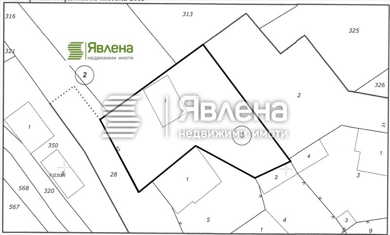 Till salu  Komplott region Sofia , Koprivstjica , 697 kvm | 91358601 - bild [3]