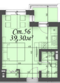 Продава 1-СТАЕН, област Бургас, к.к. Слънчев бряг • 68775 € / 134512.21 лв. • 68894956 2