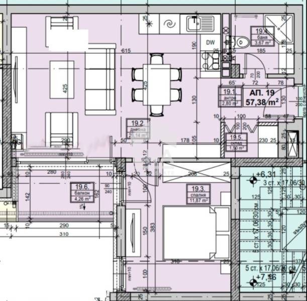 Продава 2-СТАЕН, гр. София, Овча купел, снимка 6 - Aпартаменти - 47437349