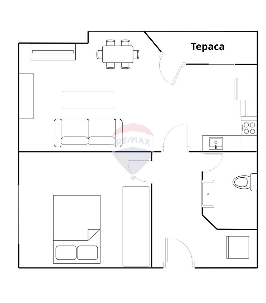Продава 2-СТАЕН, гр. Варна, Лятно кино Тракия, снимка 8 - Апартаменти - 54551527