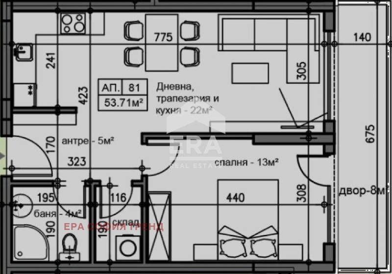 Продава  2-стаен град София , Люлин 9 , 61 кв.м | 26124331