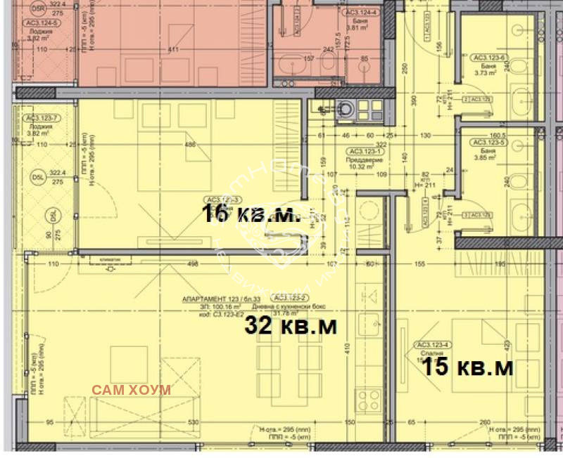 Προς πώληση  2 υπνοδωμάτια Σοφηια , Βοιανα , 127 τ.μ | 15768502 - εικόνα [10]