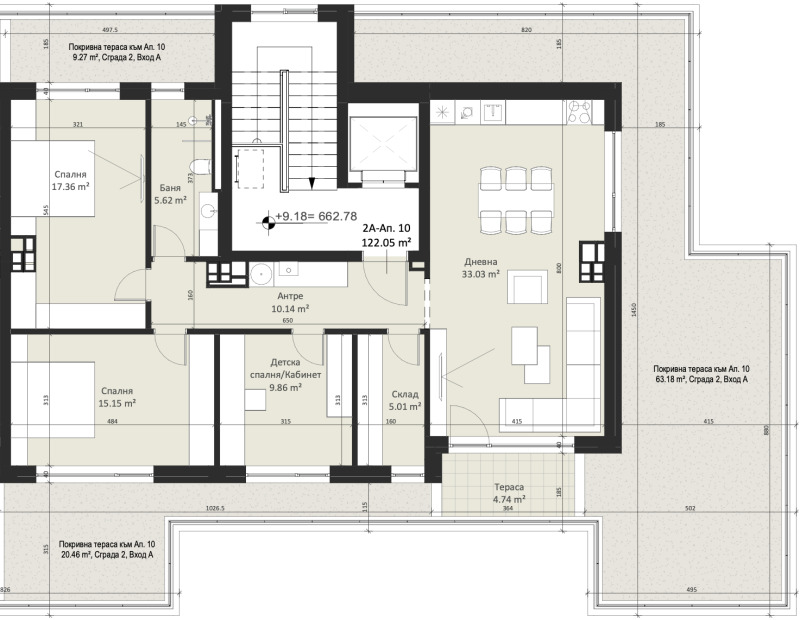 De vânzare  3 dormitoare Sofia , Malinova dolina , 215 mp | 84484221 - imagine [2]