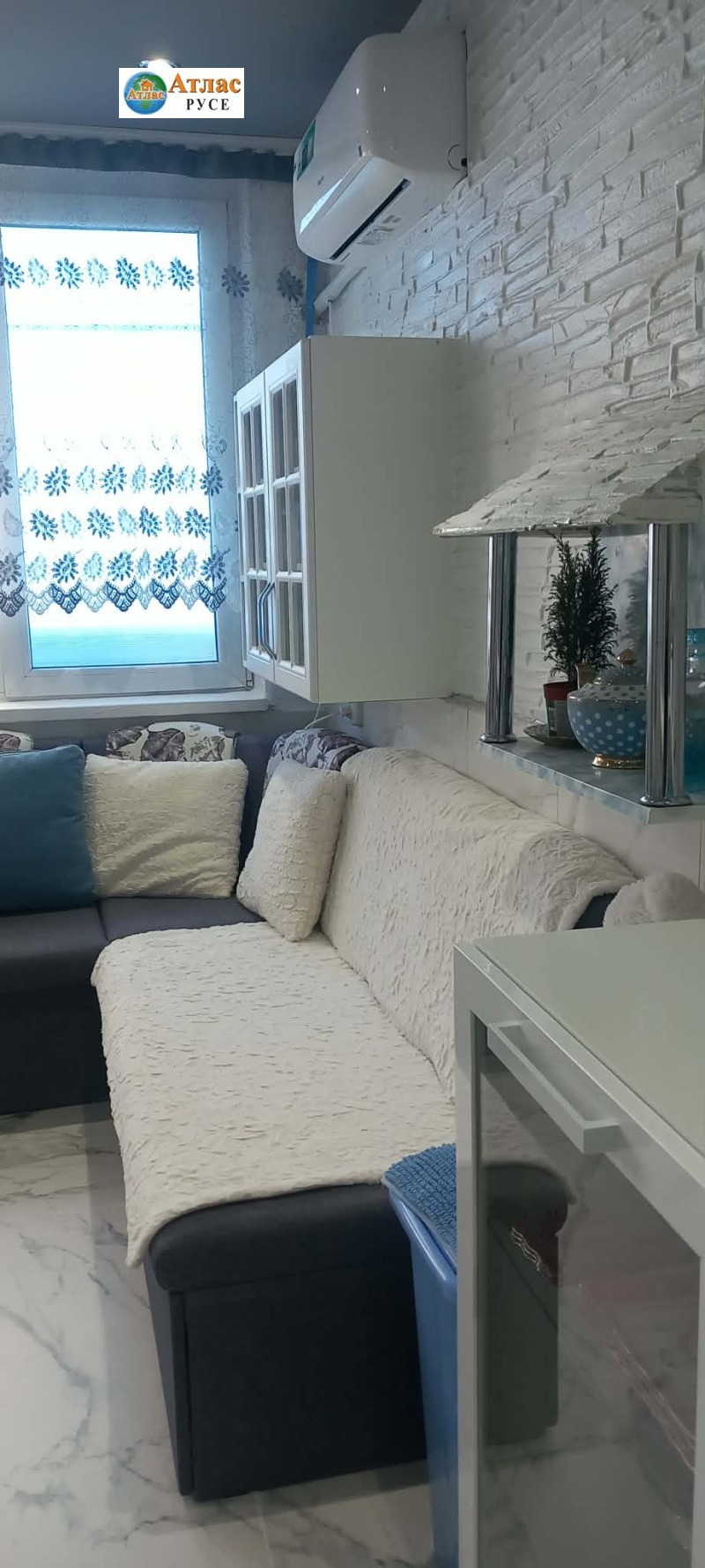 Продава АТЕЛИЕ, ТАВАН, гр. Русе, Дружба 2, снимка 4 - Апартаменти - 53366109