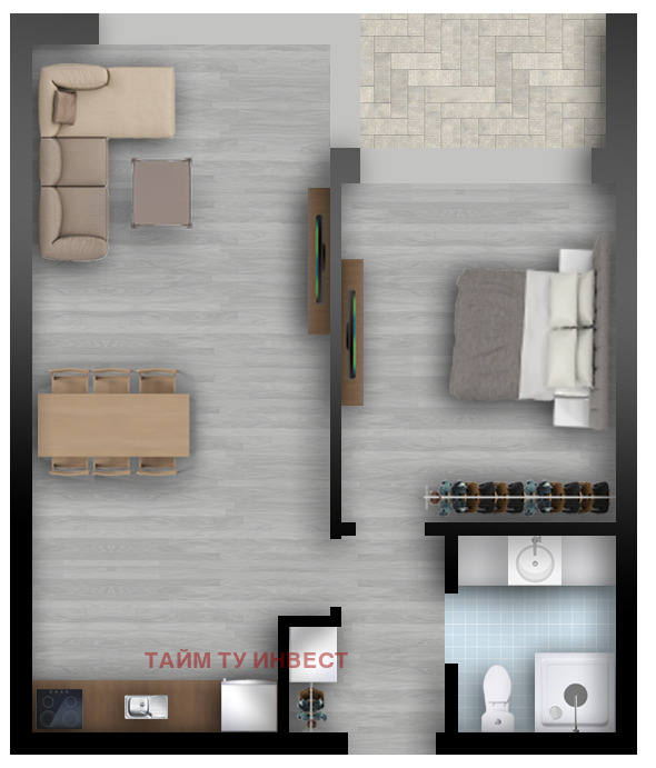 Продава 2-СТАЕН, гр. Варна, к.к. Св.Св. Константин и Елена, снимка 3 - Апартаменти - 53769934