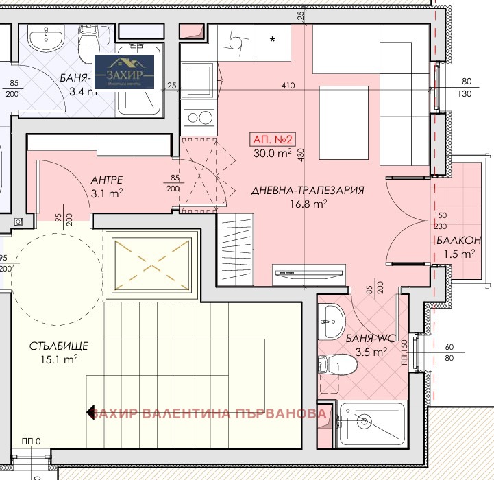 Продаја  Студио регион Бургас , Несебар , 41 м2 | 87242978 - слика [3]