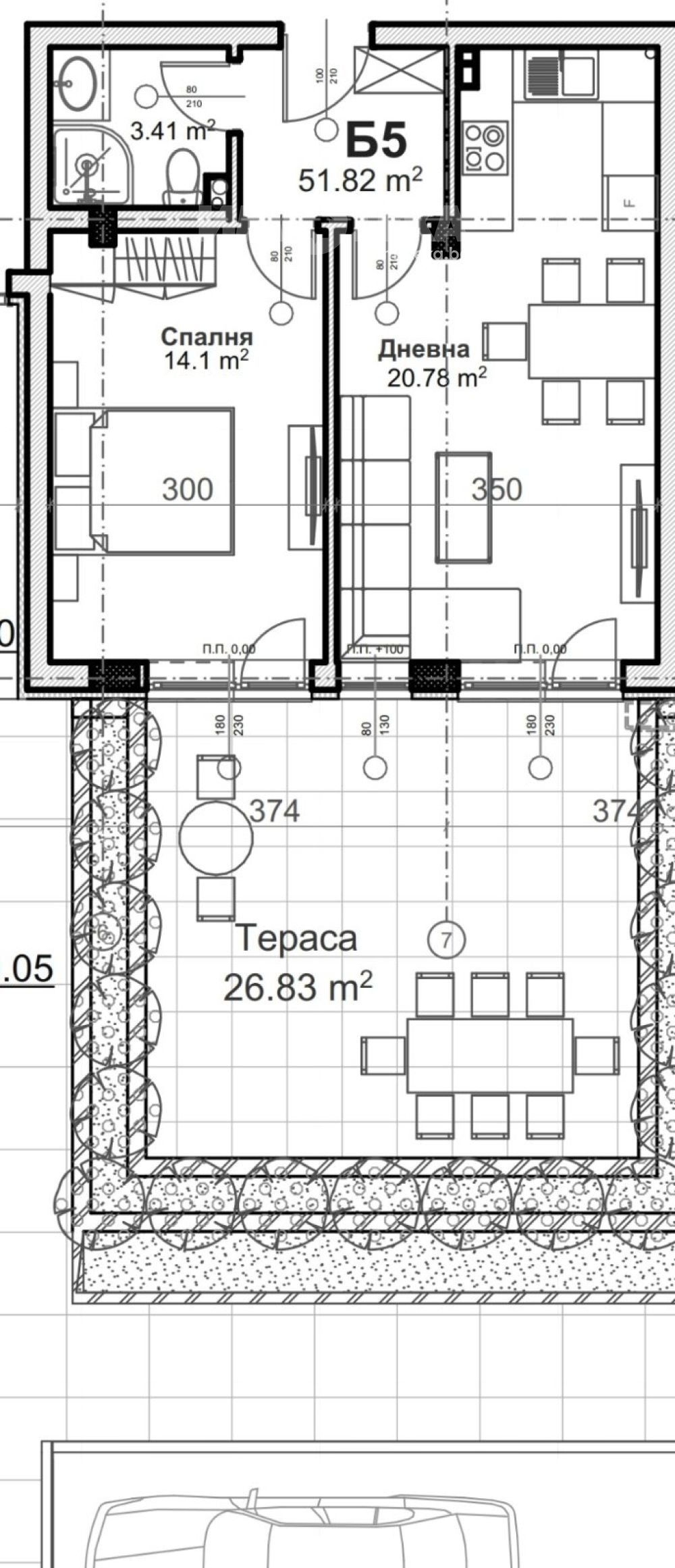 Продава 2-СТАЕН, гр. Пловдив, Христо Смирненски