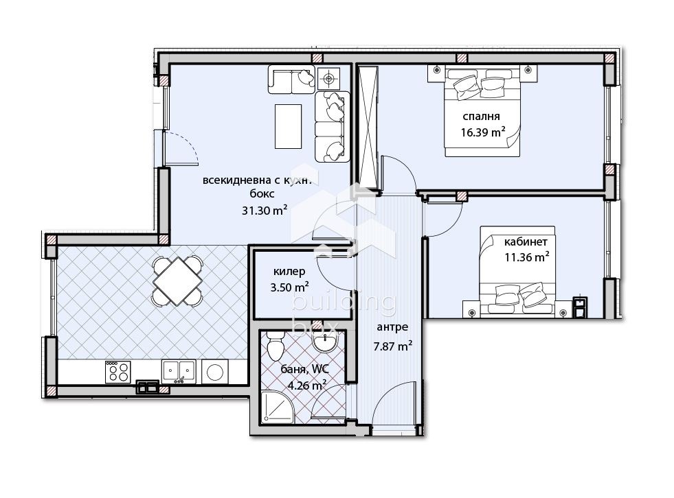 Продава 3-СТАЕН, гр. Варна, Владислав Варненчик 1, снимка 2 - Апартаменти - 54109414