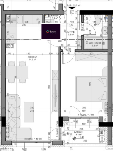 Продава  2-стаен град Варна , Владислав Варненчик 1 , 65 кв.м | 87891644 - изображение [5]