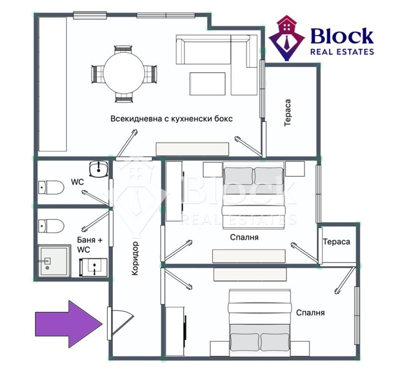 Продава  3-стаен град София , Малинова долина , 97 кв.м | 55181158 - изображение [16]