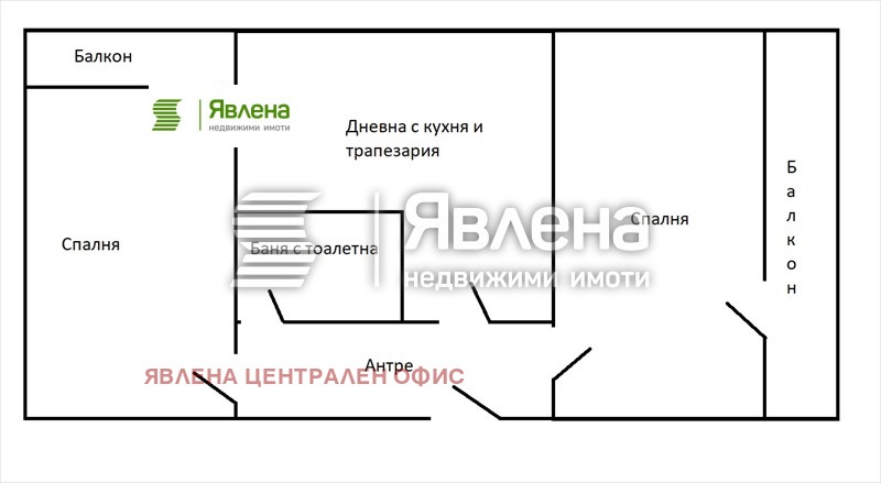 Продава 3-СТАЕН, гр. София, Хиподрума, снимка 9 - Апартаменти - 54755731