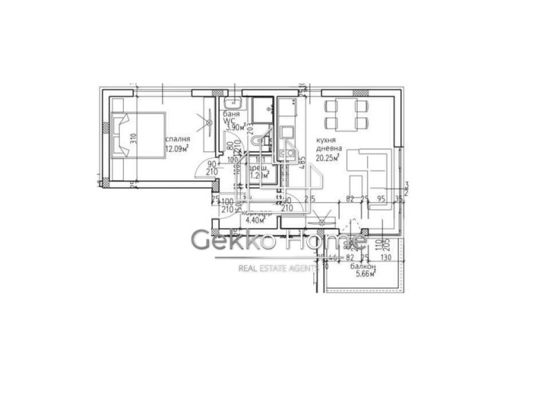 Продава 2-СТАЕН, с. Шкорпиловци, област Варна, снимка 2 - Aпартаменти - 49538813