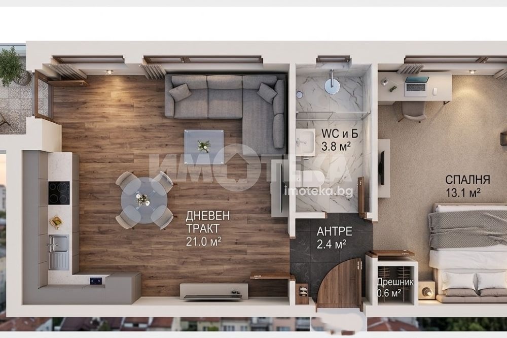 Продава 2-СТАЕН, гр. Варна, Владислав Варненчик 1, снимка 4 - Апартаменти - 53073570