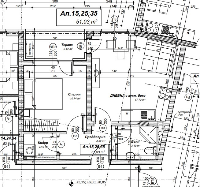 Продава  2-стаен град София , Левски В , 59 кв.м | 70019409 - изображение [2]