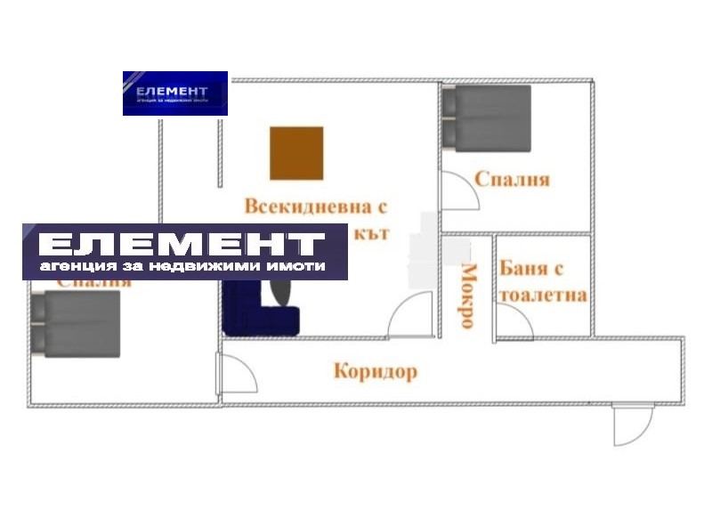 Продава 3-СТАЕН, гр. Пловдив, Тракия, снимка 16 - Aпартаменти - 46550161