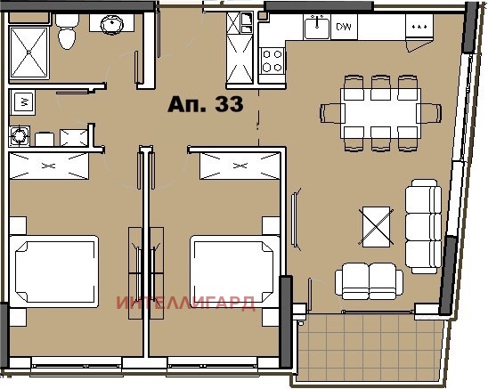 Продава 3-СТАЕН, гр. София, Карпузица, снимка 15 - Апартаменти - 53912692