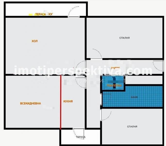 À venda  2 quartos Plovdiv , Centar , 94 m² | 76255077 - imagem [14]