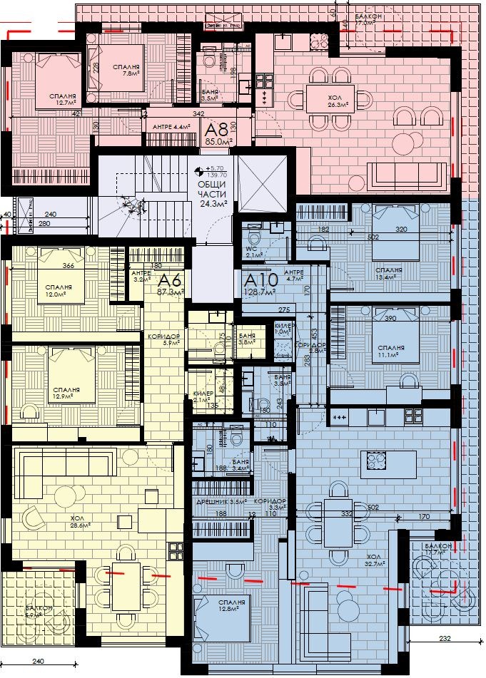 Продава 3-СТАЕН, гр. Варна, м-т Сотира, снимка 6 - Апартаменти - 52140679