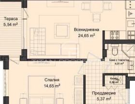 1 bedroom Gagarin, Plovdiv