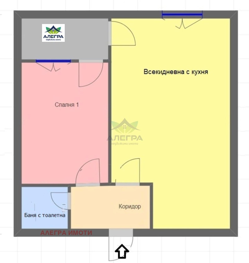 For Sale  1 bedroom Pazardzhik , Promishlena zona , 66 sq.m | 92441105 - image [2]