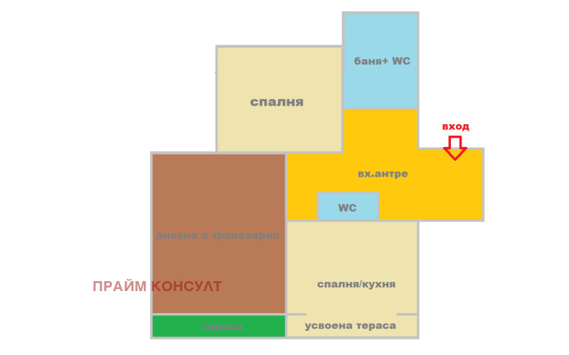 Продава 3-СТАЕН, гр. Пловдив, Христо Смирненски, снимка 3 - Апартаменти - 51888444