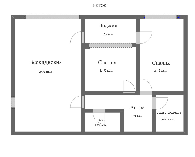 Продава 3-СТАЕН, гр. Стара Загора, Казански, снимка 2 - Апартаменти - 56282468