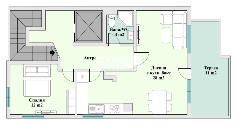 Продается  1 спальня Пловдив , Център , 175 кв.м | 38906397 - изображение [5]