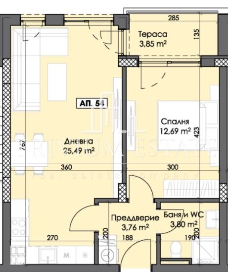 Продава 2-СТАЕН, гр. Пловдив, Индустриална зона - Изток, снимка 10 - Апартаменти - 56125392