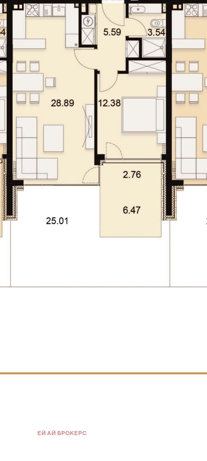 Zu verkaufen  1 Schlafzimmer Sofia , Simeonowo , 106 qm | 40633521 - Bild [7]