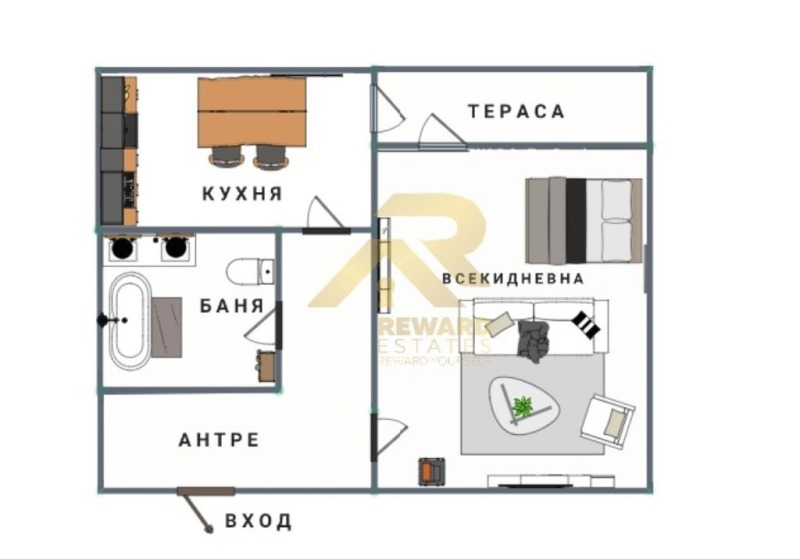 Продава  1-стаен град София , Сухата река , 45 кв.м | 50141362 - изображение [9]