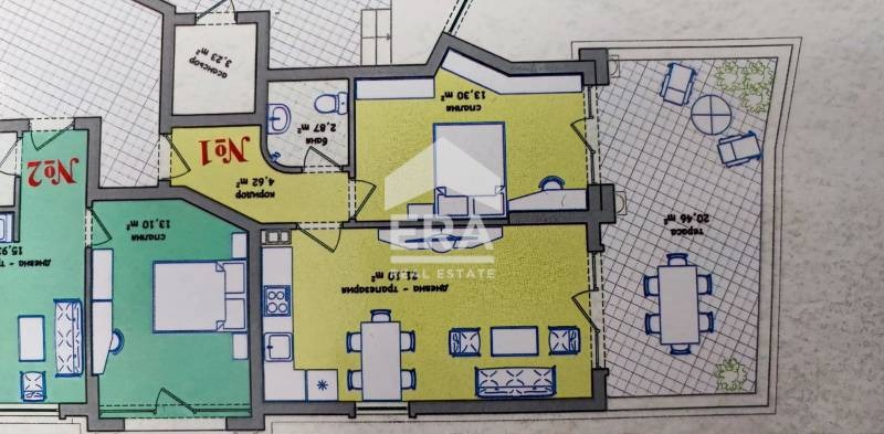 Till salu  1 sovrum Haskovo , Centar , 89 kvm | 39511988 - bild [4]
