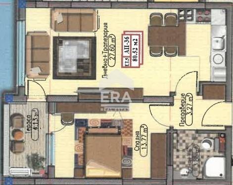 Продава 2-СТАЕН, гр. София, Дружба 1, снимка 2 - Апартаменти - 53430502