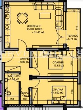 2 slaapkamers Mladezjki Chalm, Plovdiv 3