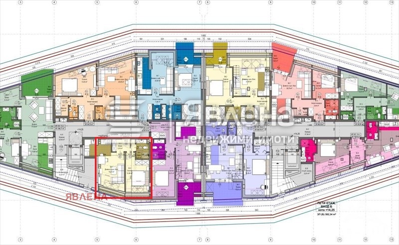 Продается  1 спальня Перник , Изток , 53 кв.м | 16075877 - изображение [5]