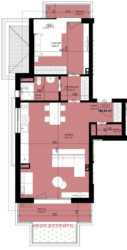 Продава 2-СТАЕН, гр. Созопол, област Бургас, снимка 3 - Апартаменти - 52838376